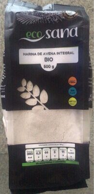 Harina de avena integral BIO