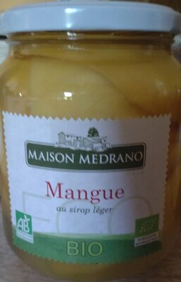 Mangue au sirop leger
