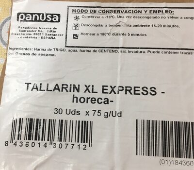 Tallarín XL express