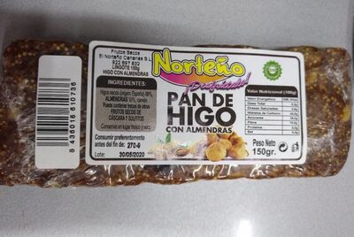 Pan de higo con almendras