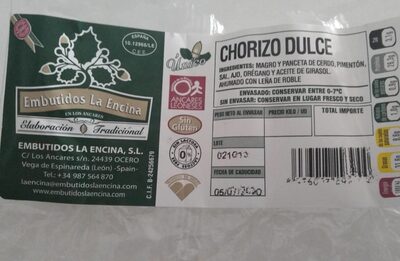 Chorizo Dulce