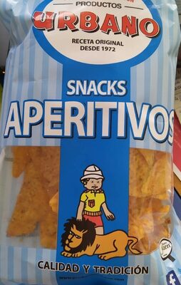 Snaks Aperitivos front packaging
