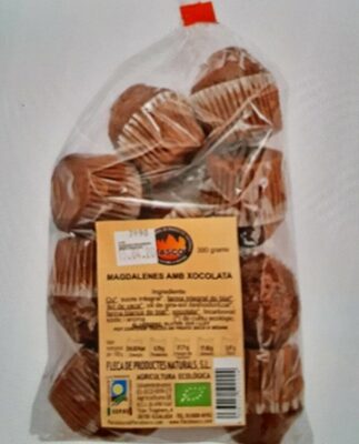 Magdalenes amb xocolata