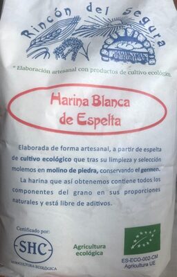 Harina Blanca de Espelta