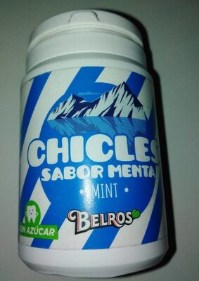 Chicles sabor menta