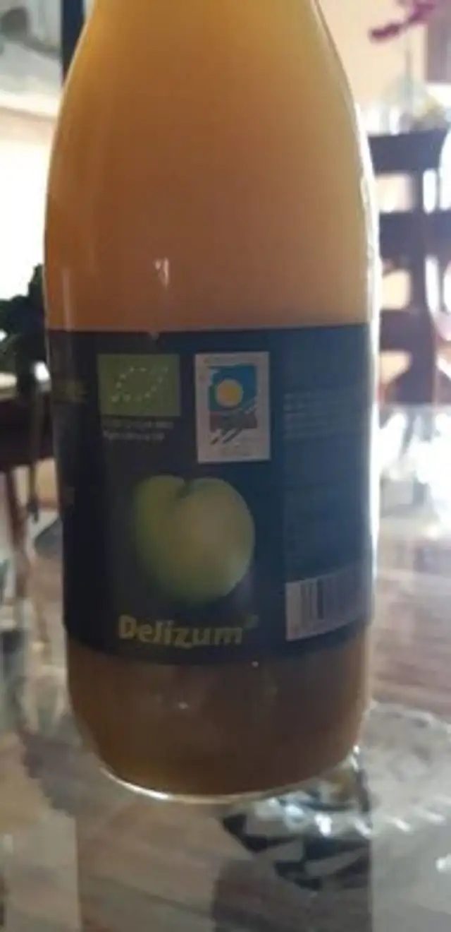 Delizum Néctar de ciruela verde front packaging