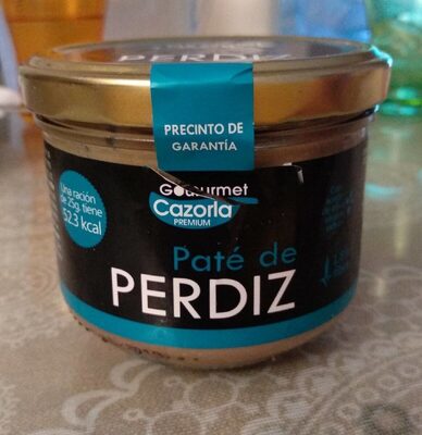 Paté de Perdiz front packaging