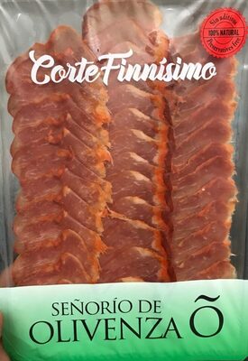 Lomo de cebo de campo ibérico front packaging