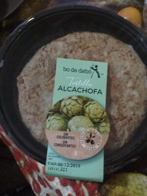 Tortilla alcachofa