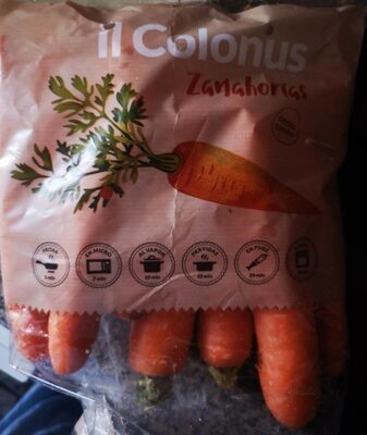 Zanahoria front packaging