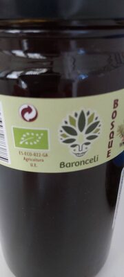 Miel de bosque nutrition facts table