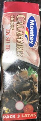 Calamares en su tinta