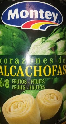 Corazones de alcachofas front packaging