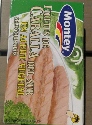 Filete de caballa del sur en aceite de girasol