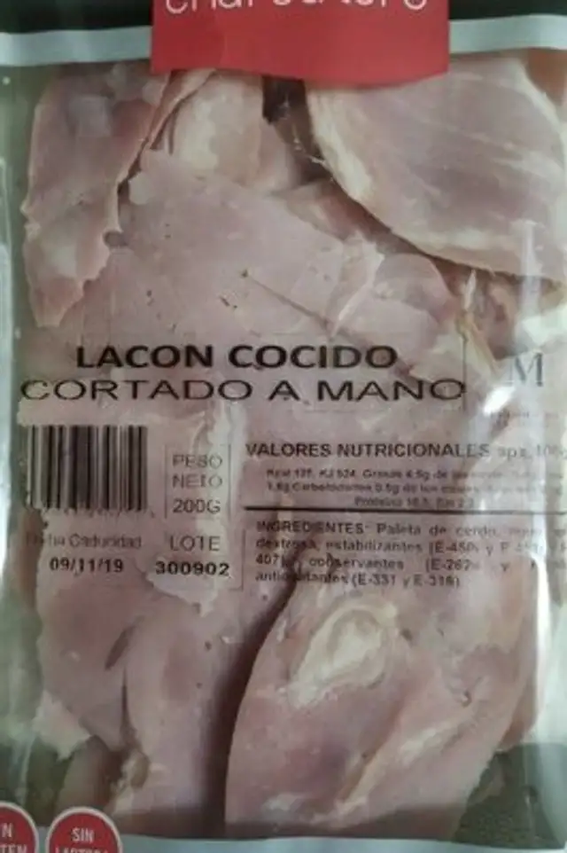 Lacón front packaging