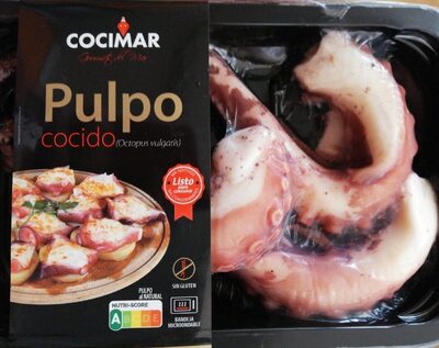 Pulpo cocido front packaging