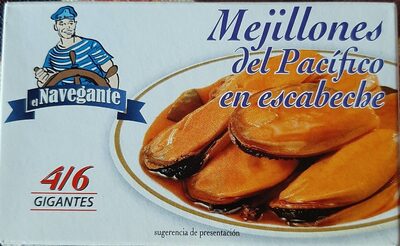 Mejillones del Pacífico en escabeche