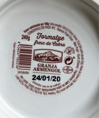 Queso fresco de cabra