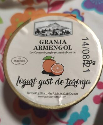 Iogurt gust de taronja