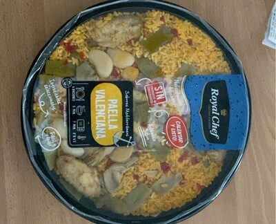 Paella Valenciana front packaging