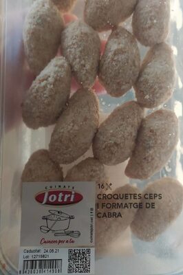 Croquetes ceps