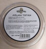 Avellana tostada
