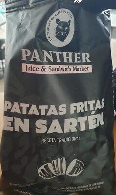 Patatas fritas en sartén front packaging