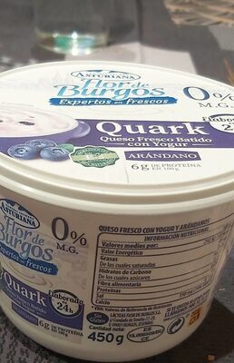 Flor de Burgos queso fresco batido con yogur