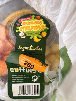 Ensalada de frutas tropical