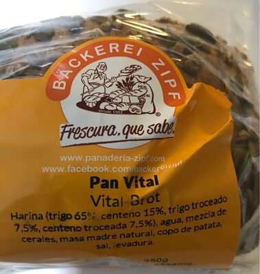 Pan vital front packaging