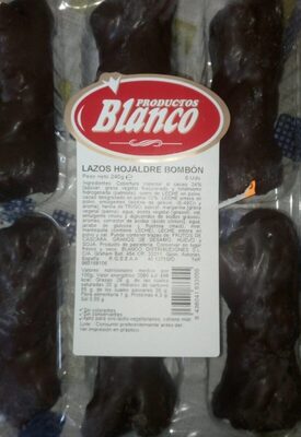 Lazos hojaldre bombon