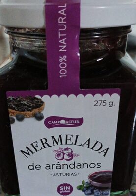 Mermelada de arándanos