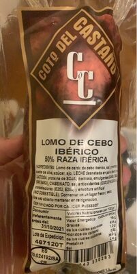 Lomo de bellota ibérico