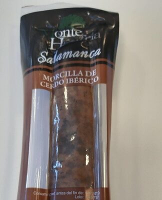 Morcilla de cerdo iberico