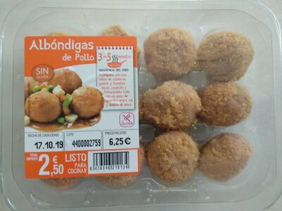 Albóndigas de pollo
