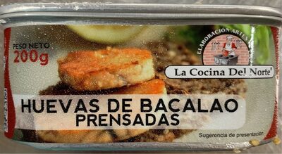 Huevas de bacalao prensadas
