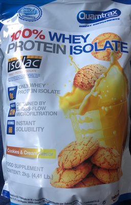 100% whey protein isolate