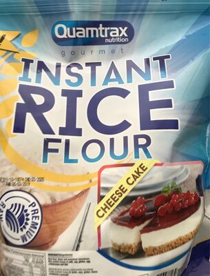 Instant rice flour cheese cake