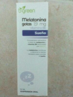 Melatonina Gotas 1,9 MG vitamina B6- sueño