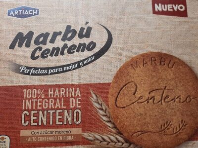 Marbú centeno front packaging