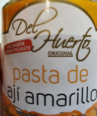 Pasta de ají amarillo