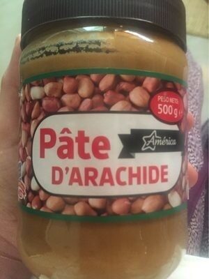 Pâte d'arachide front packaging