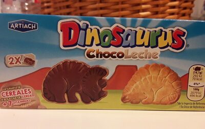 Dinosaurus ChocoLeche front packaging