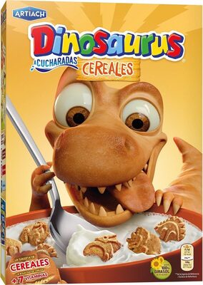 Dinosaurus a cucharadas cereales