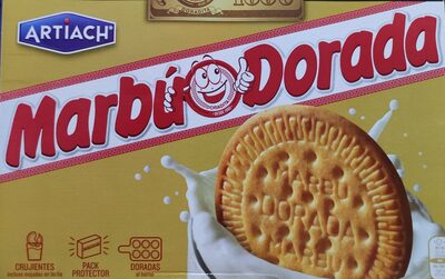 Marbú dorada front packaging