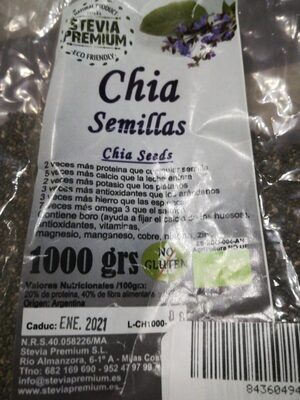 Semillas de chía