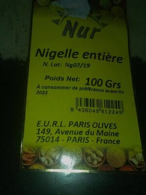 Nigelle entière