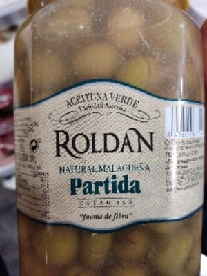 Aceituna partida