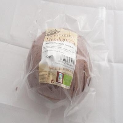 Cabezón de espelta integral front packaging