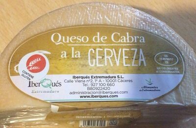 Queso de cabra a la cerveza